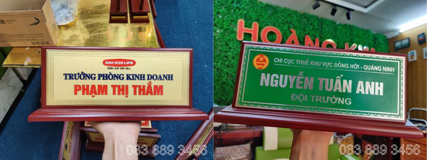 bien chuc danh de ban